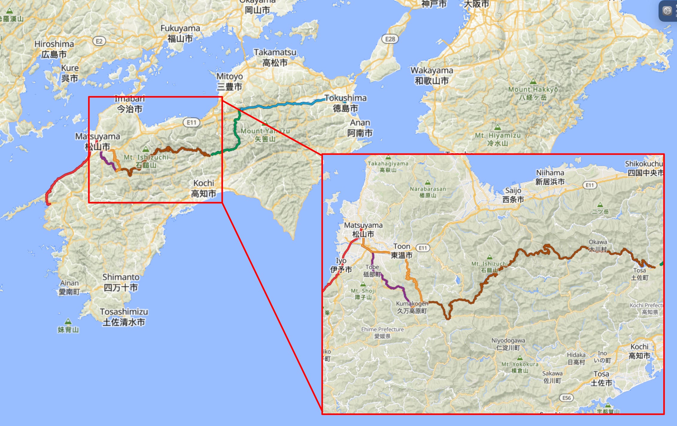 Designing a Cycling Route Across Japan - by John Allard