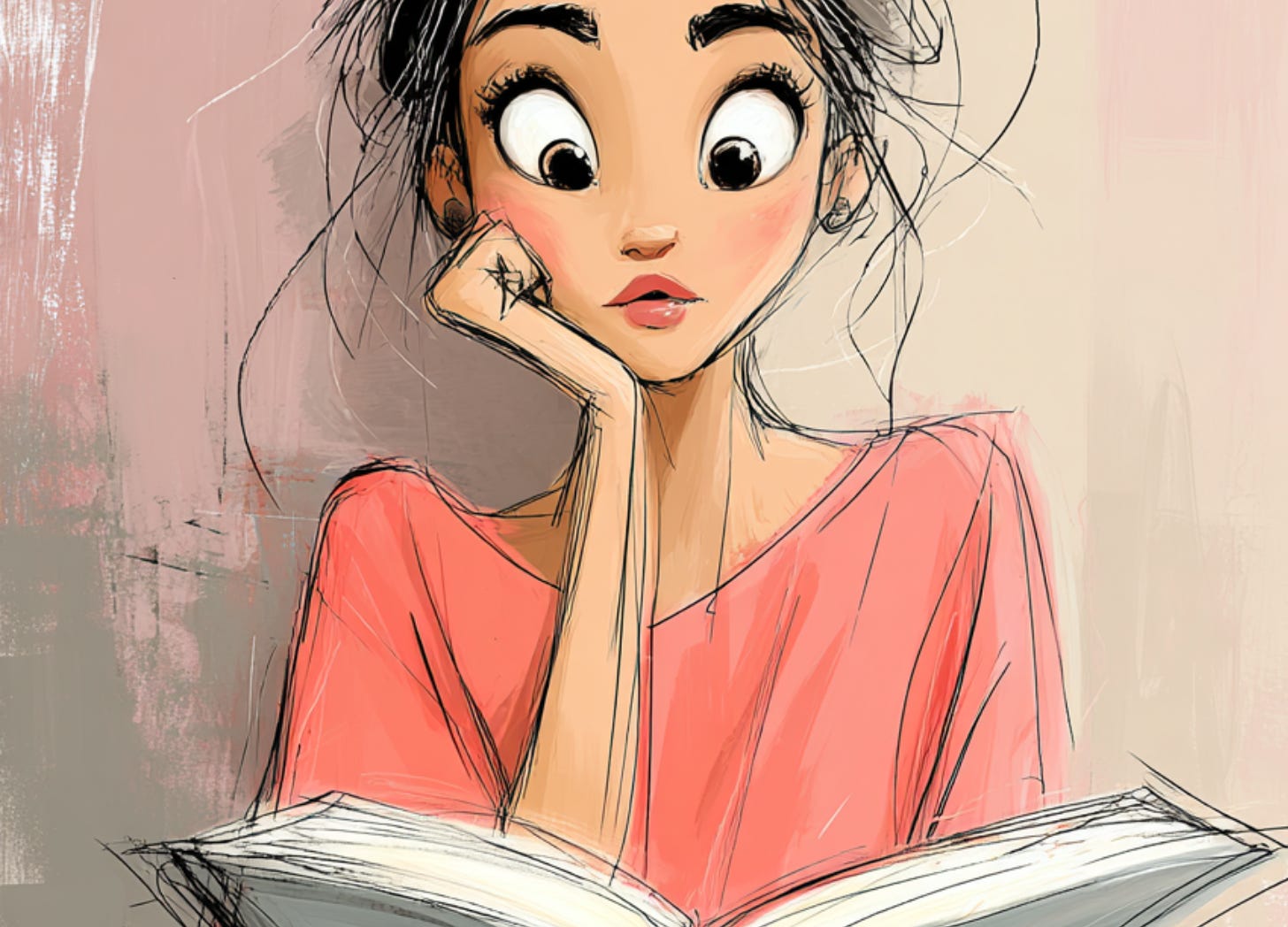 an illustrated image of a woman looking surprised while reading. For a post on Context Is Queen - “Put on the whole armor of God” wasn’t written for individual battles an illustrated image of a woman looking surprised while reading. For a post on Context Is Queen - “Put on the whole armor of God” wasn’t written for individual battles