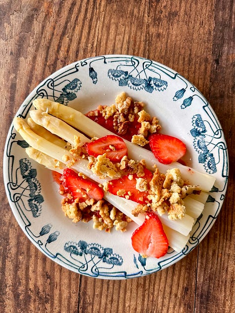 My asparagus recipes