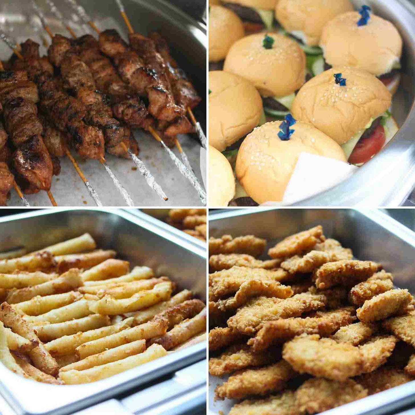 Kiddie buffet by Millie's for Miguel's first birthday celebration Kiddie buffet by Millie's for Miguel's first birthday celebration