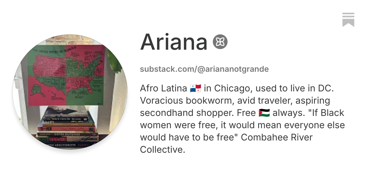 Ariana | Substack
