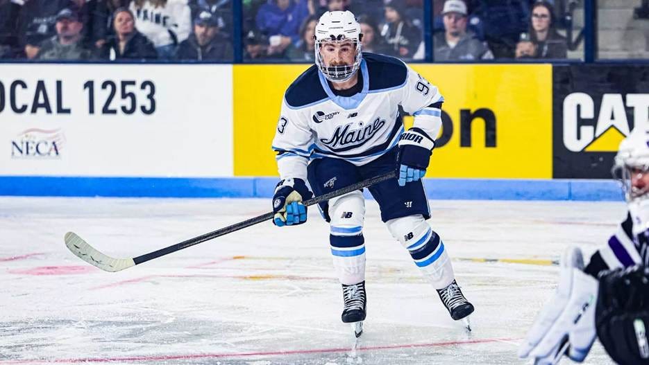Poirier named Hockey East Pro Ambitions Rookie of the Week - University of  Maine Athletics