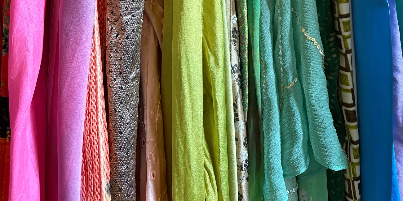 how i'm building my silk dress collection