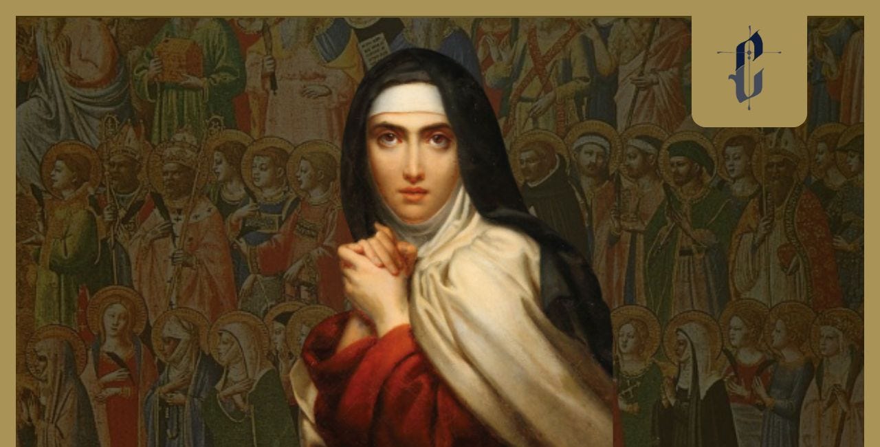 St Teresa of Avila: "For ever, for ever, for ever"