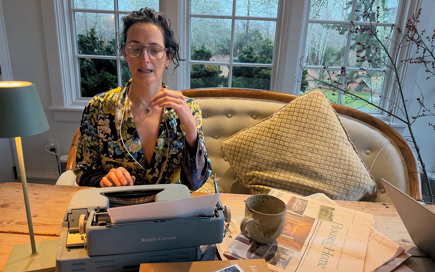 Dr. Cat Journaling in the Morning