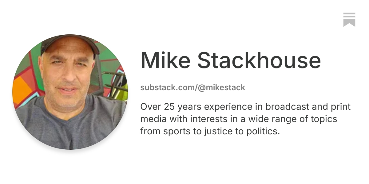 Mike Stackhouse | Substack