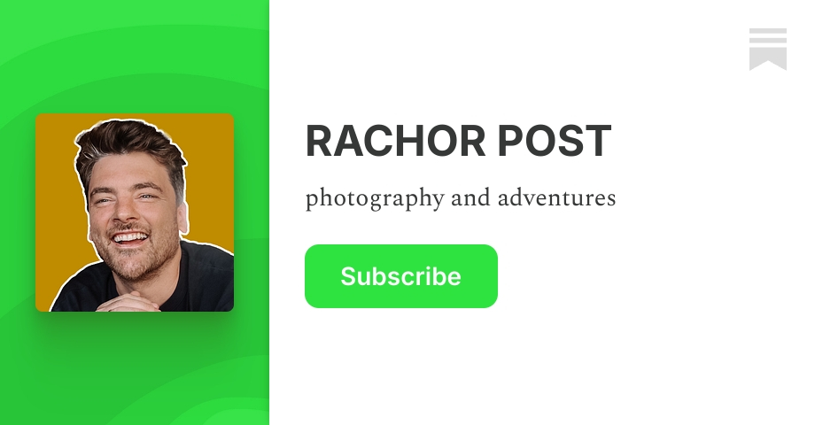 Steven Rachor RACHOR POST | Substack