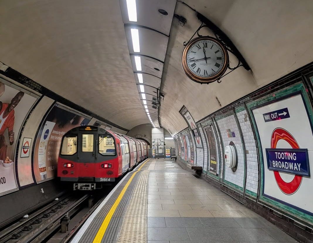 May be an image of train