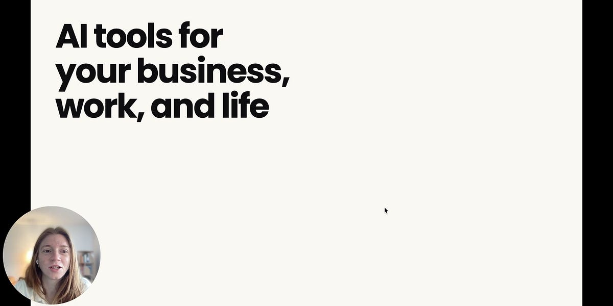 AI Tools for Your Business, Work, and Life: A Beginner’s Guide