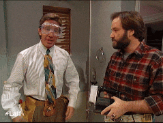 Tools for overcoming Imposter Syndrome with a GIF from the TV show Home Improvement