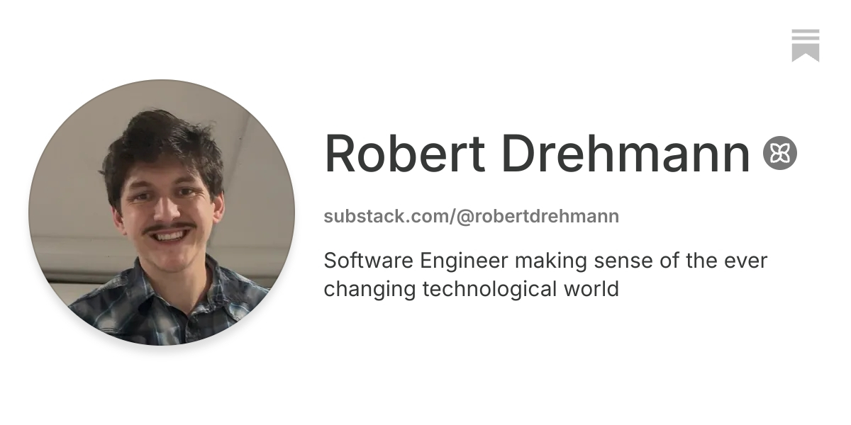 Robert Drehmann | Substack