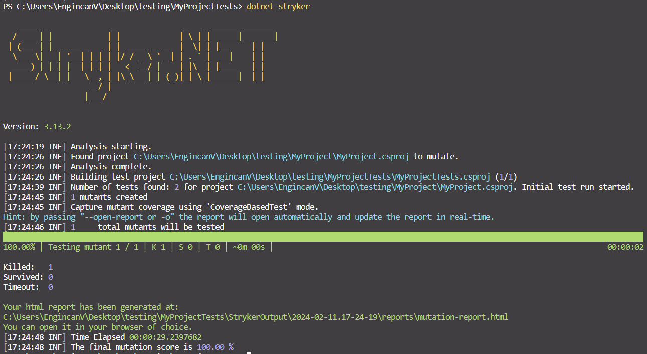 Mutation Testing in C# with Stryker - Engincan Veske