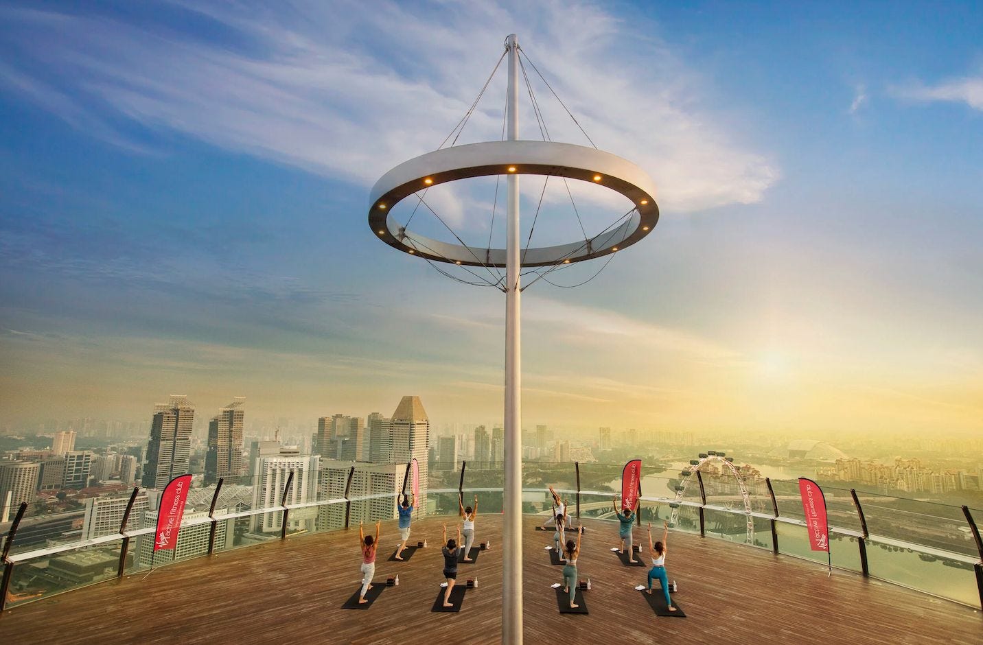 SkyPark Yoga by Virgin Active