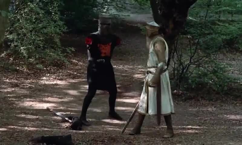 Clip of quote: It's Just A Flesh Wound