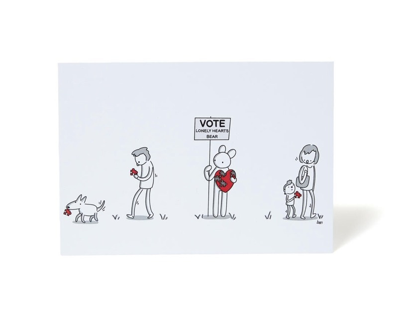 A white card with cartoon characters

AI-generated content may be incorrect.