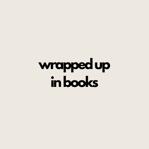 wrapped up in books