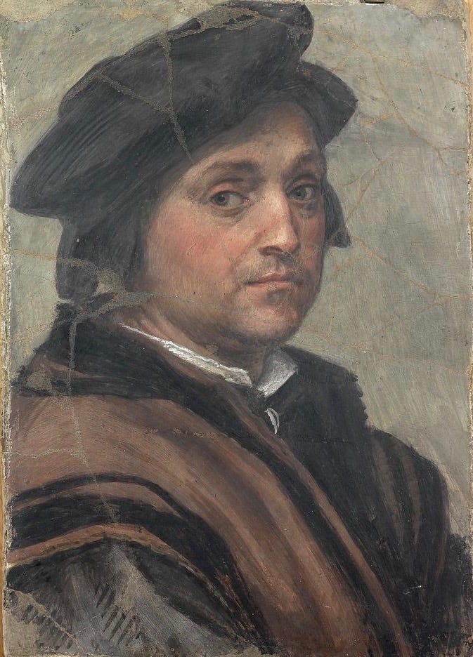Self portrait by Andrea del Sarto