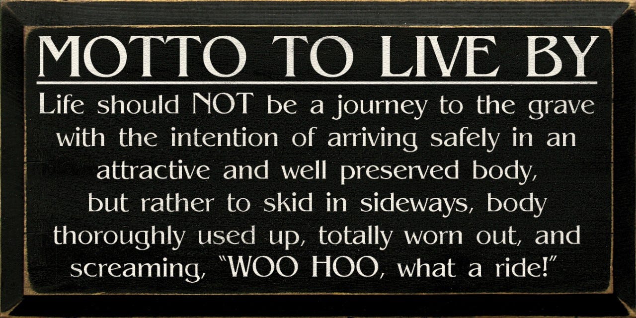 If you haven't grown up by age 50 you don't have to