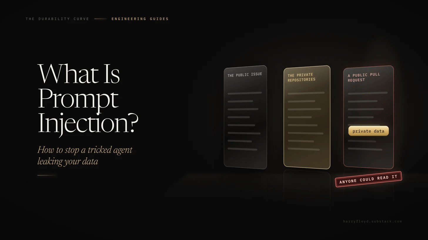 What Is Prompt Injection? How to Stop a Tricked AI Agent Leaking Your Data