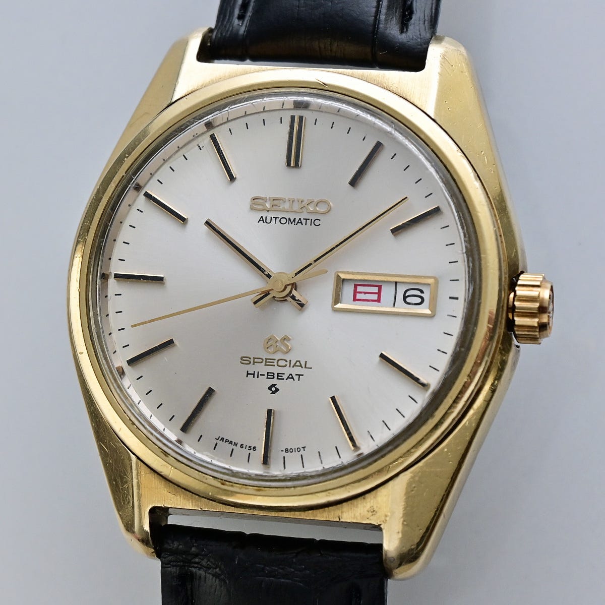 ６１グランドセイコー スペシャル 自動巻 キャップゴールドケース HI-BEAT 6156-8020 61GS SPECIAL CAP GOLD 稼動確認済み