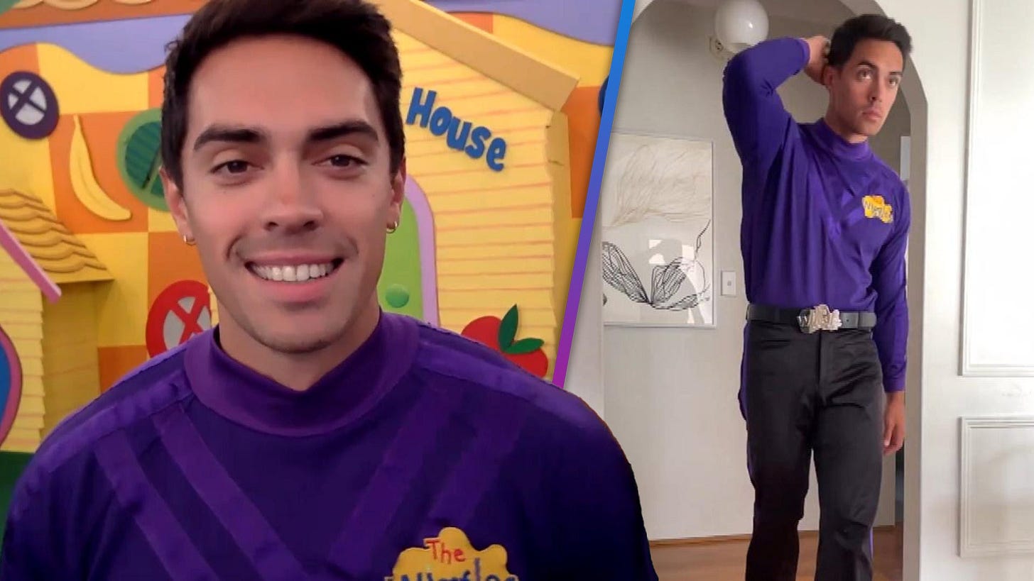 The Wiggles' John Pearce Reacts to Internet Dubbing Him a 'Sex Symbol' |  Entertainment Tonight