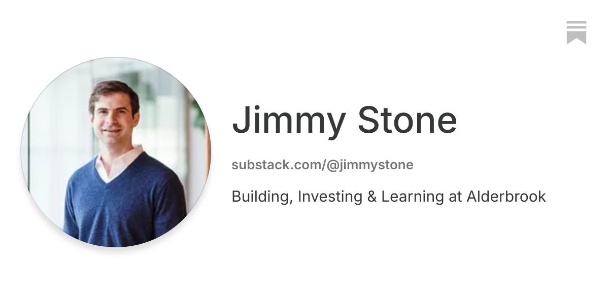 Jimmy Stone | Substack