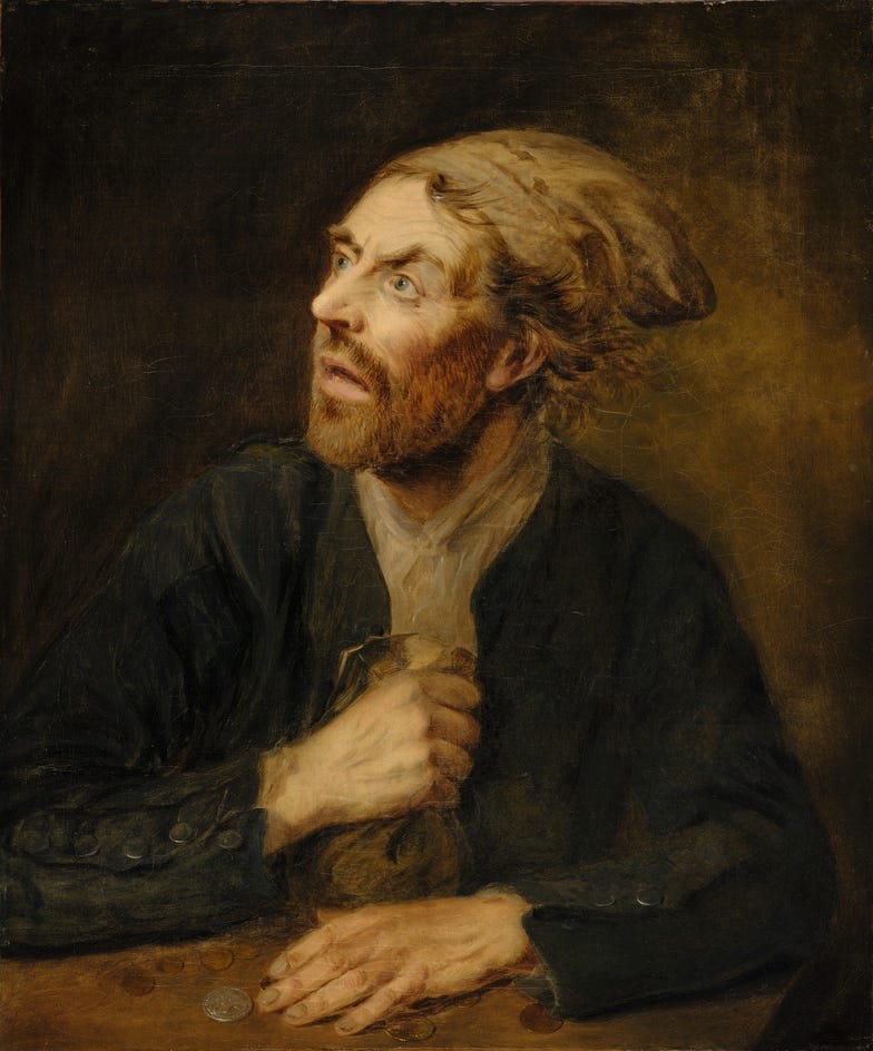 "The Miser" by Gainsborough Dupont
