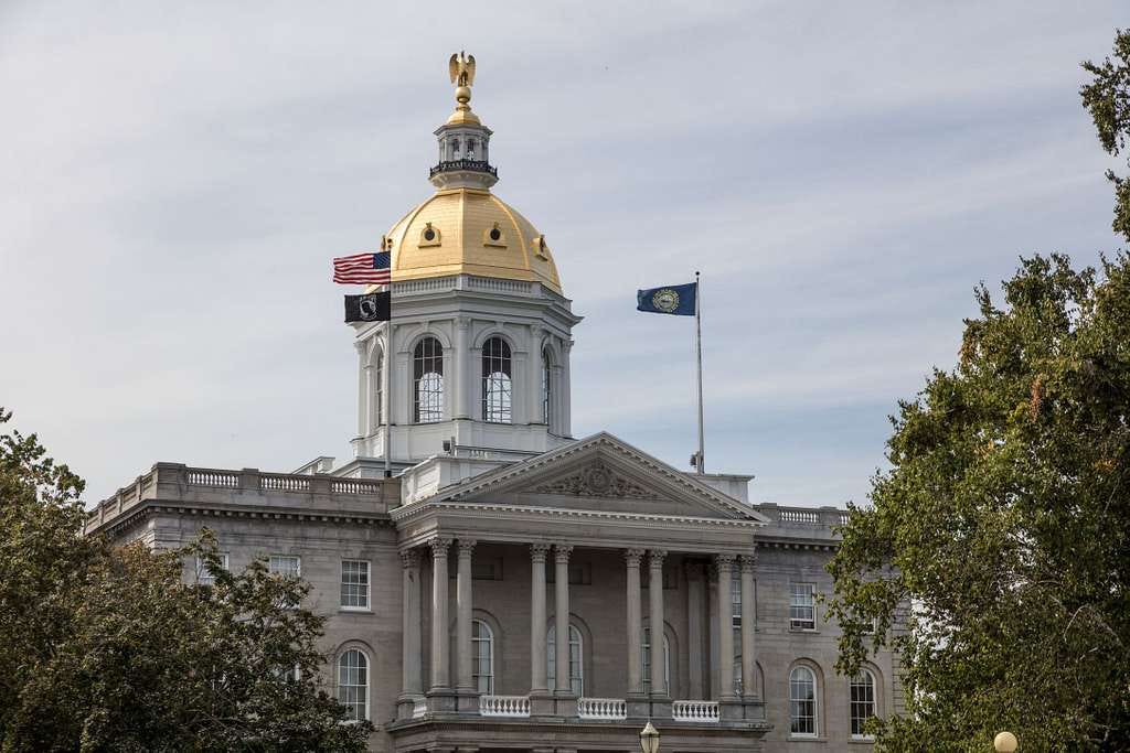 The New Hampshire State Capitol in Concord