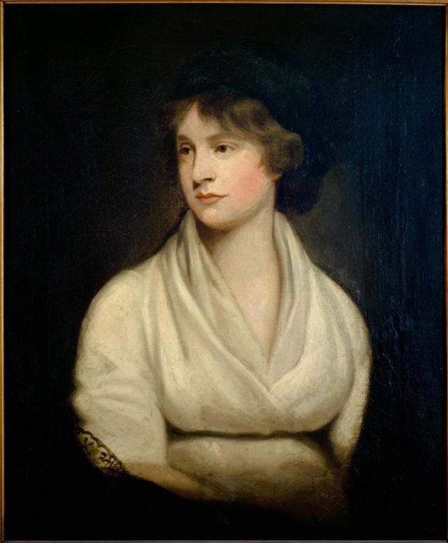 Portrait of Mary Wollstonecraft