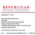 RNC demands Georgia initiate emergency ballot-counting