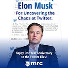 The MRC Flips Over Elon Musk, Part 21: Burying The (Very Recent) Past