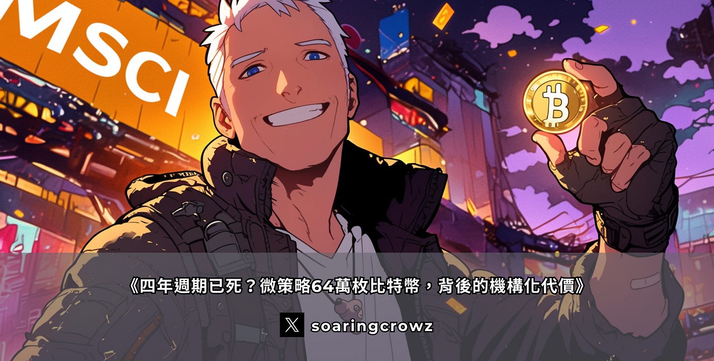 微策略-MSCI-比特幣-市場衝擊