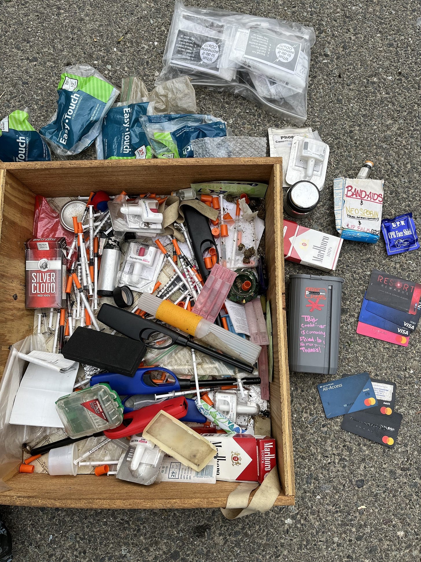 May be an image of hair brush, matchbook and text