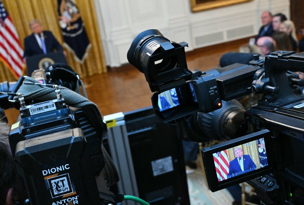 To air or not to air? Nation’s TV networks struggle to find the right balance for Trump speech To air or not to air? Nation’s TV networks struggle to find the right balance for Trump speech