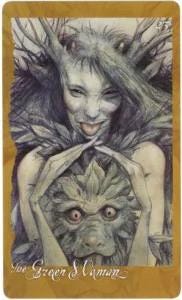 A Message from the Universe - The Green Woman (reversed) A Message from the Universe - The Green Woman (reversed)