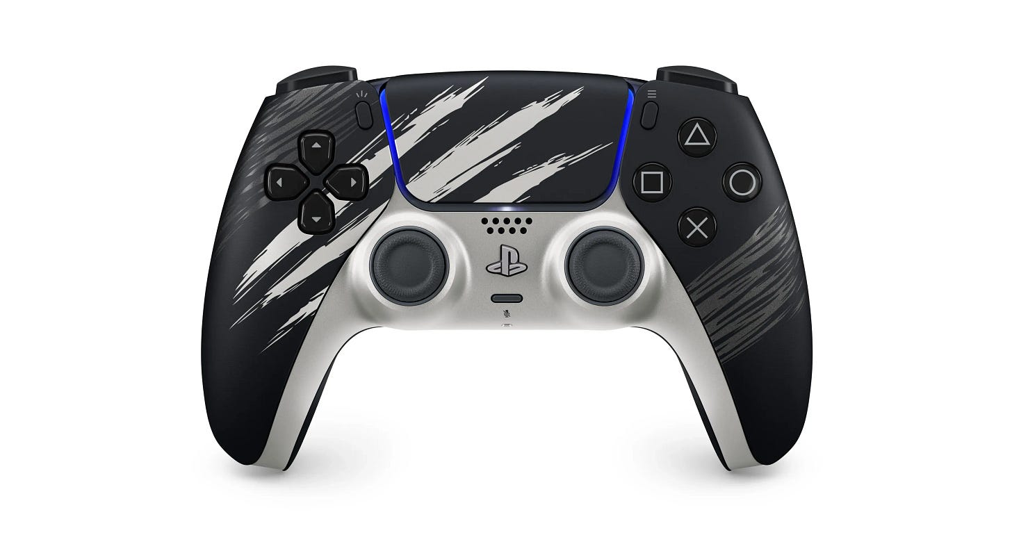 Marvel’s Wolverine Adamantium Limited Edition PS5 controller color Marvel’s Wolverine Adamantium Limited Edition PS5 controller color
