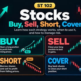 (Course #37) ST 102: Stocks - Buy, Sell, Short, Cover