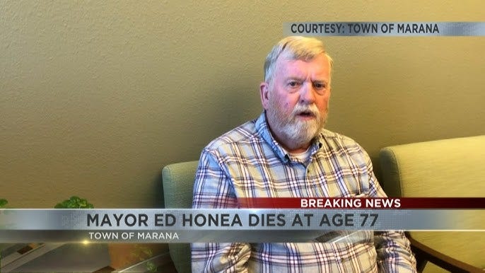 Town of Marana announces death of mayor - YouTube