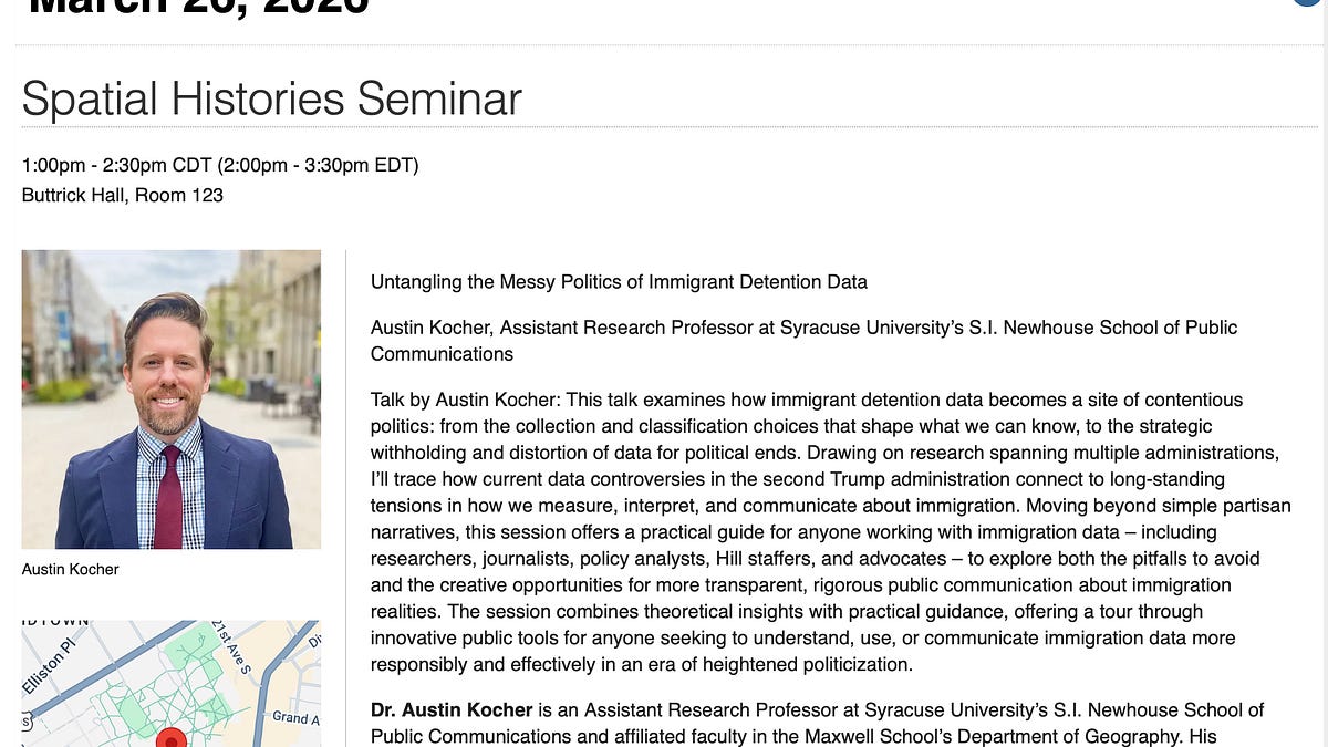 Good Morning, Nashville! Talking Immigration Data Politics at Vanderbilt University