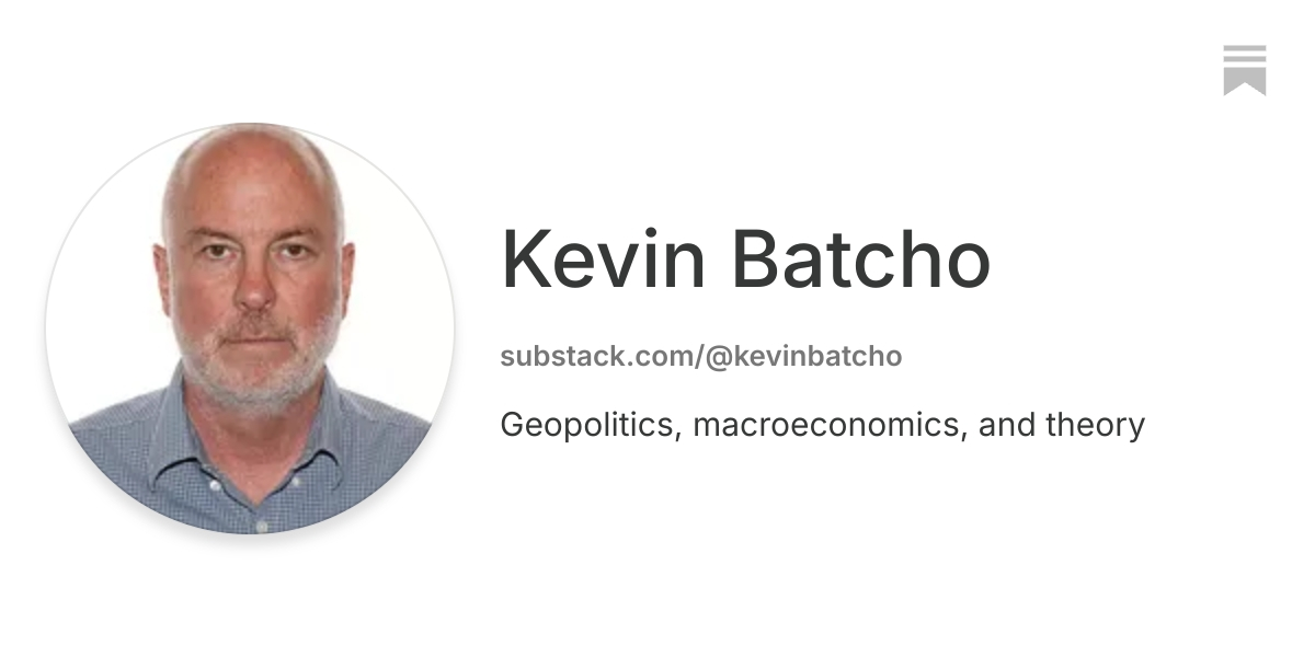 Kevin Batcho | Substack