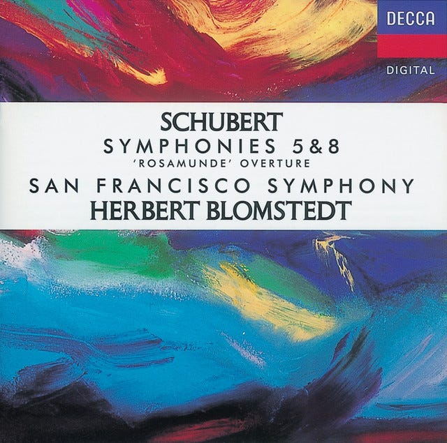 Symphony No. 8 In B Minor, D.759 - "Unfinished": 2. Andante con moto - song  and lyrics by Franz Schubert, San Francisco Symphony, Herbert Blomstedt |  Spotify