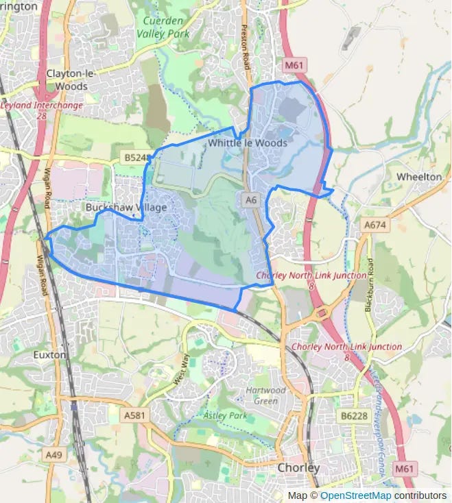 Chorley, Buckshaw/Whittle