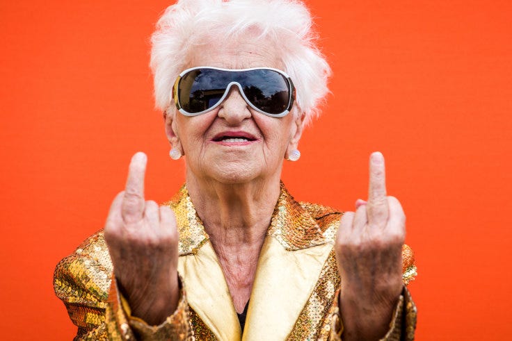 Getting old: Beware the invisible Angry Older Women: you won't see us coming