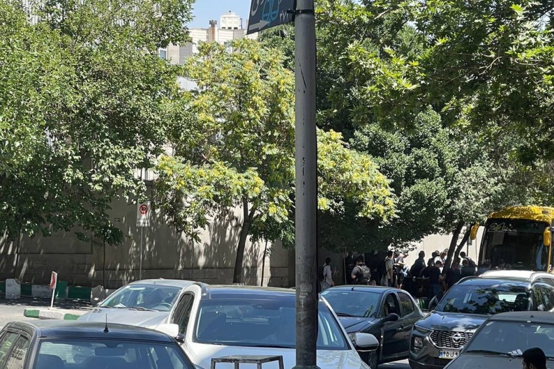 Chinese EMBASSY Evacuating from Tehran Chinese EMBASSY Evacuating from Tehran