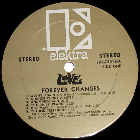 Forever Changes, Secondary, 3 of 5