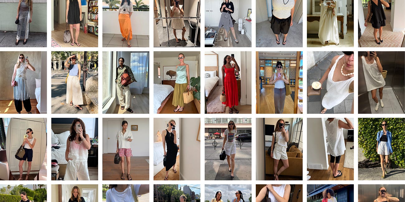 35 Very Stylish Substack Writers On What They Wear When It's Too Hot To Think 