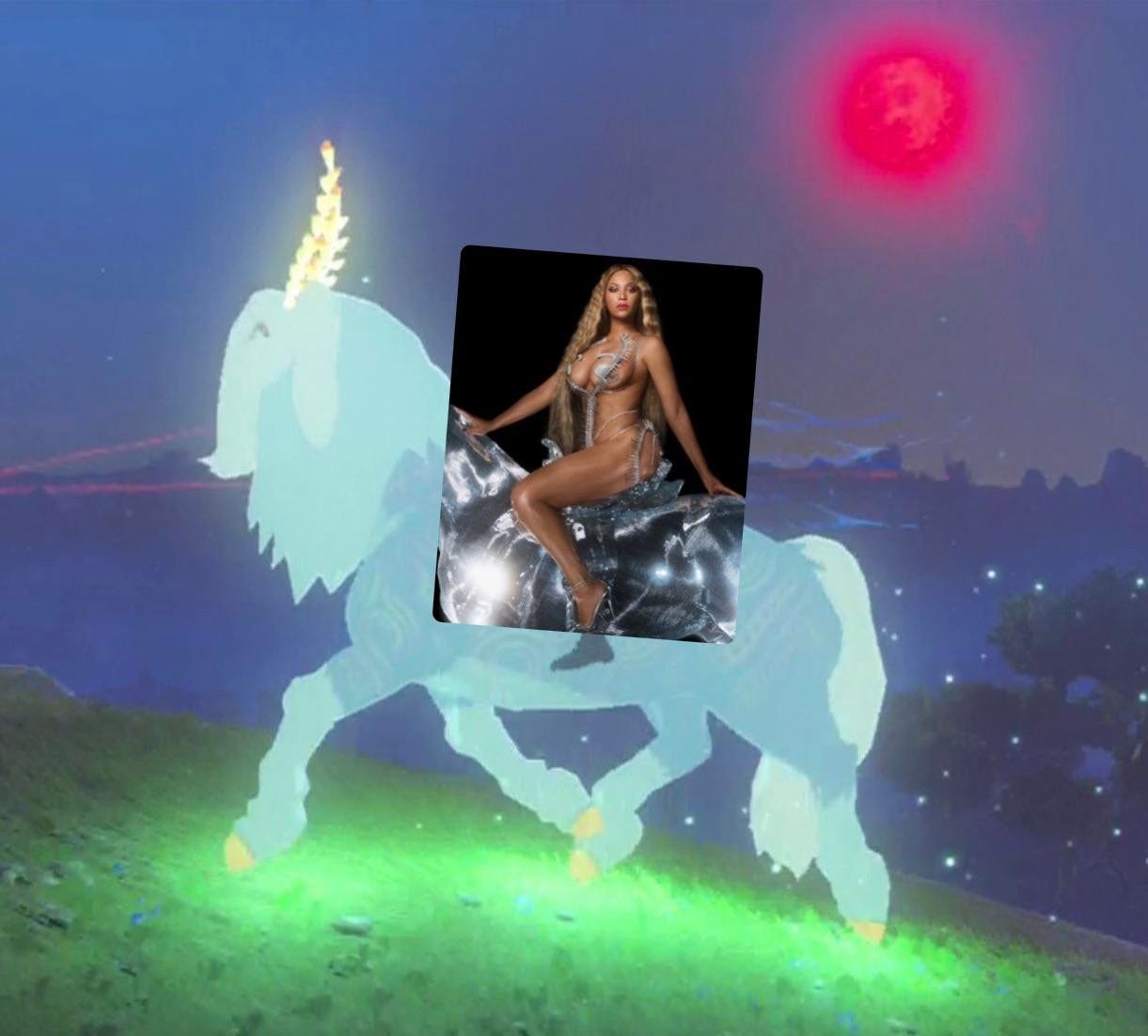 Beyoncé reveals artwork for new album Renaissance : r/Breath_of_the_Wild