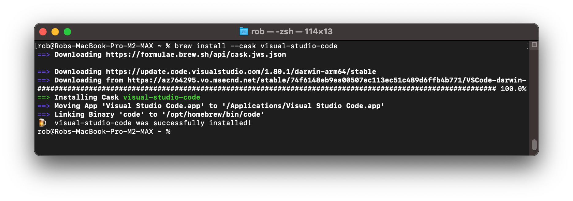 Guide: Homebrew, Python and Visual Studio Code on Mac