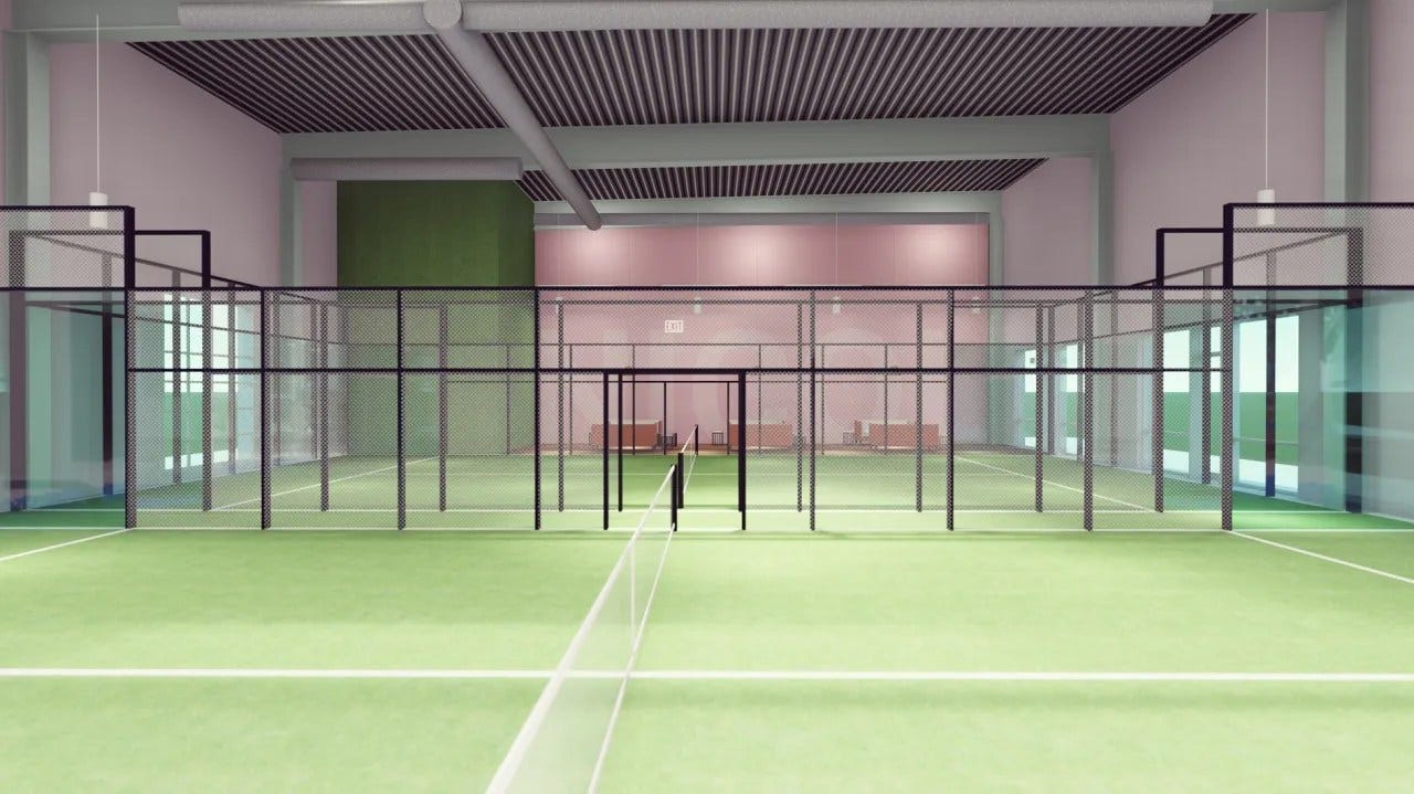 Padel Courts in New Jersey at new Nicol racket facility