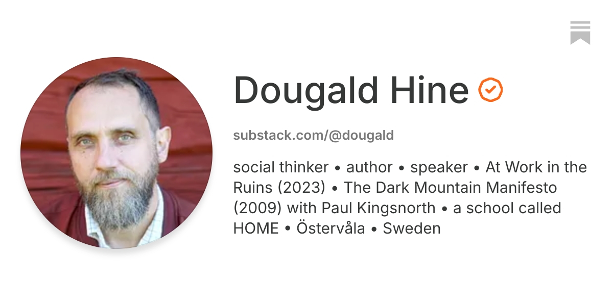 Dougald Hine | Substack
